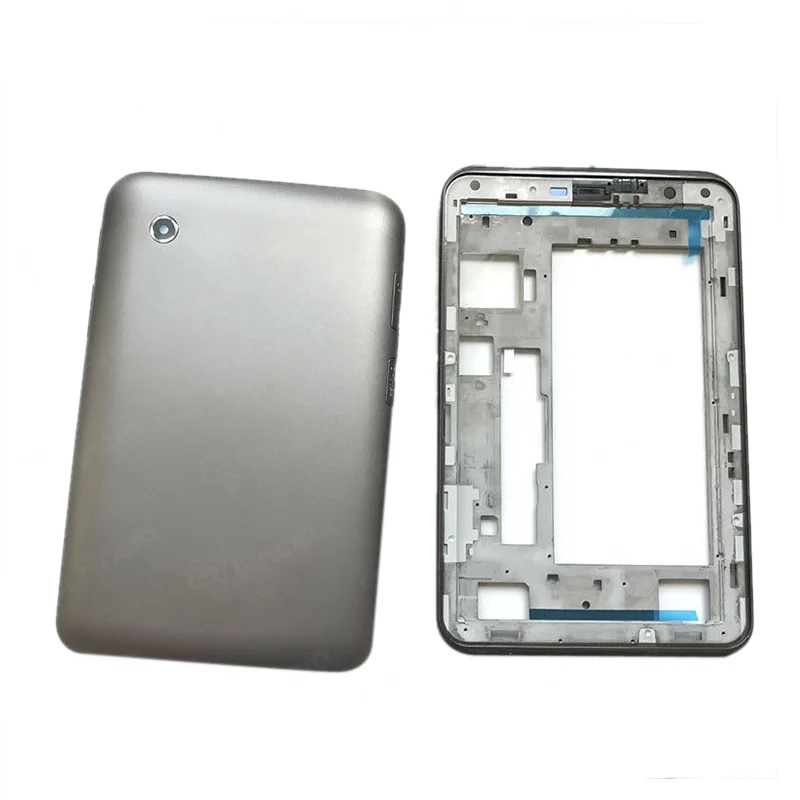 Для Samsung Galaxy Tab 2 7,0 P3100 сзади полный Корпус+ Батарея двери крышка Ближний Рамка с Adhersive Батарея крышка
