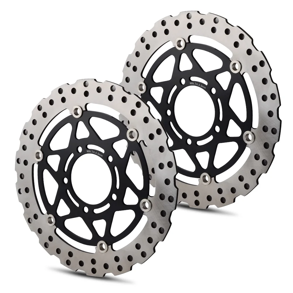 NICECNC Motorcycle Front Brake Disc Rotor For Kawasaki ZX6R ZX10R ZX636
