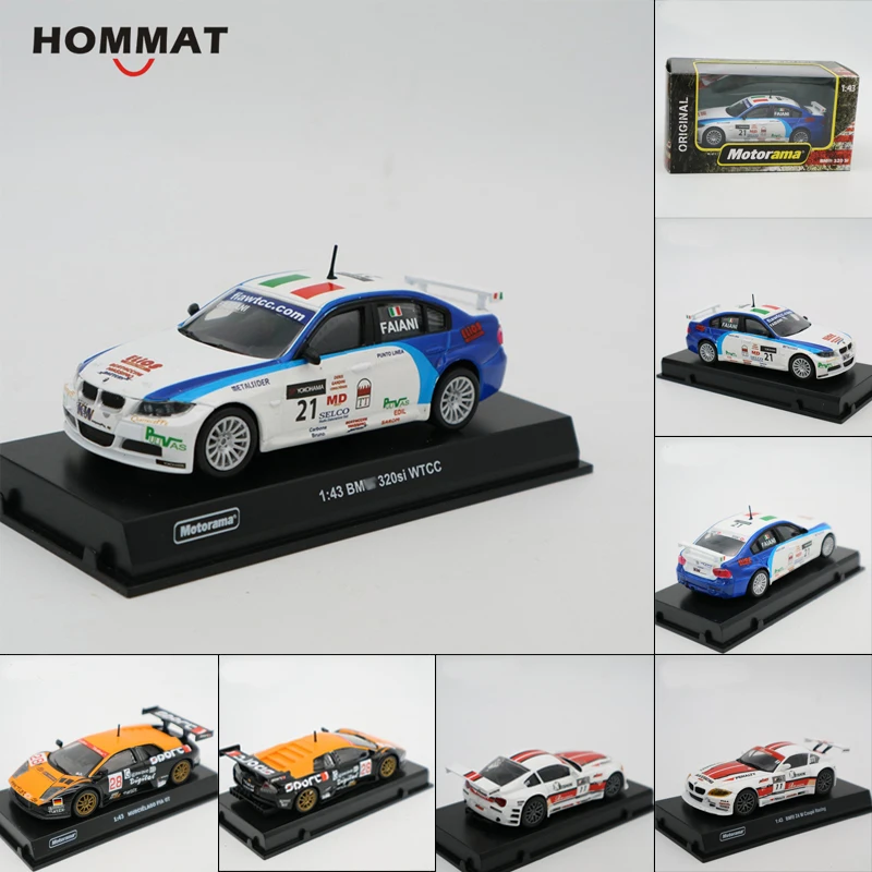 

HOMMAT 1/43 Motorama 320SI/Z4M/Murcielago/MC12 Racing Car Model 1:43 Diecast Toy Vehicles Cars Metal Alloy Model Car Kids Toy