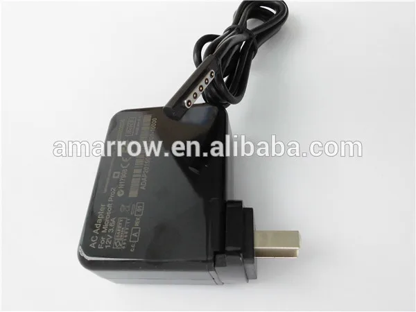 2 Year Warranty Tablet Charger for Microsoft Surface Pro2 5 Pin