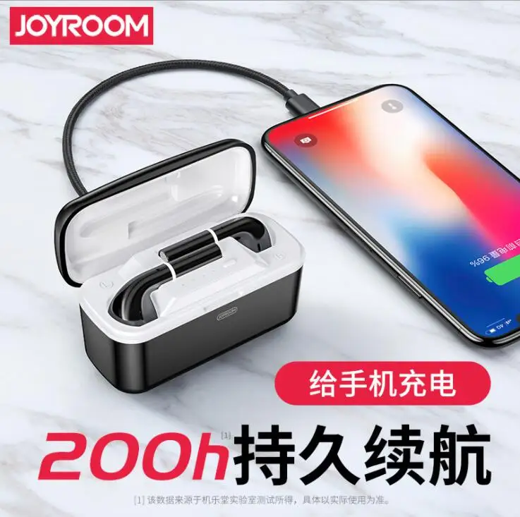 Joyroom JR T06 Bluetooth 5,0 TWS наушники громкой связи беспроводные наушники интеллектуальное шумоподавление вызов Спортивная гарнитура с микрофоном