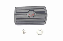 High Quality! Black Skull Pedal Pad Large For CVO Softail Convertible FLSTSE3 12