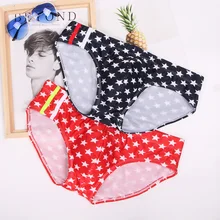 Звездный купальный костюм, мужские водоотталкивающие плавки, новые мужские плавки, мужские плавки для геев, купальный костюм zwembroek heren