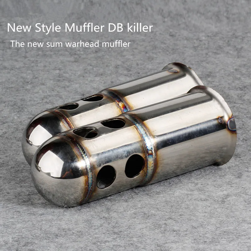 51mm Modified Motorcycle DB Killer Exhaust Muffler Adjustable Silencer