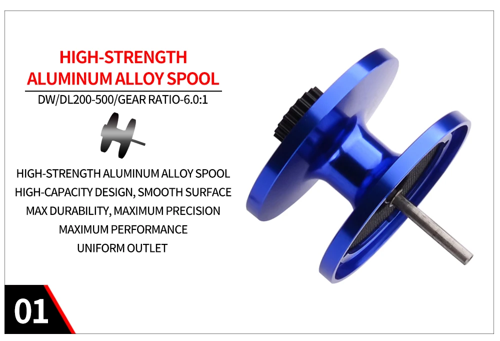 14kg&16kg&19kg&21kg Max Drag Force Full Metal Body Deep Sea Fishing Reel 6.01 8BB+2RB Drum Reels Big Trolling Surf Fishing Reel  (6)