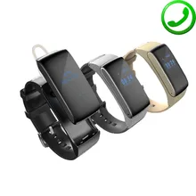 Original ZB66 Smart Talk Band Watch Bracelet Talkband Sport Pedometer Fitness Tracker Bluetooth Smartband For iOS Android Huawei