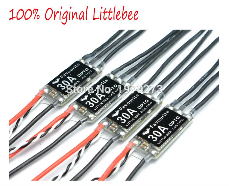 

4pcs/lot FVT Littlebee Little bee 30A Mini ESC OPTO 2-6S BLHeli For Multicopter Quadcopter