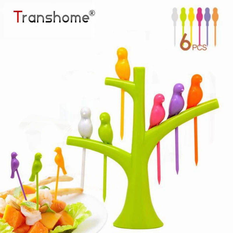 Transhome вилка для фруктов технические искусственные столовые приборы кухонные