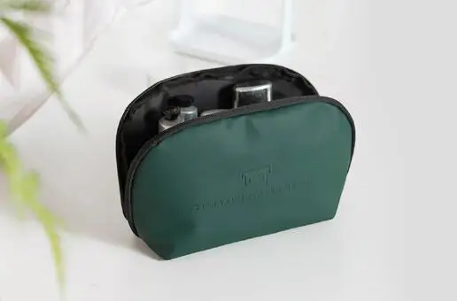 Модная сумка в виде ракушки, Корейская версия простой Косметической Сумки для хранения, удобная женская сумка-клатч(маленький размер