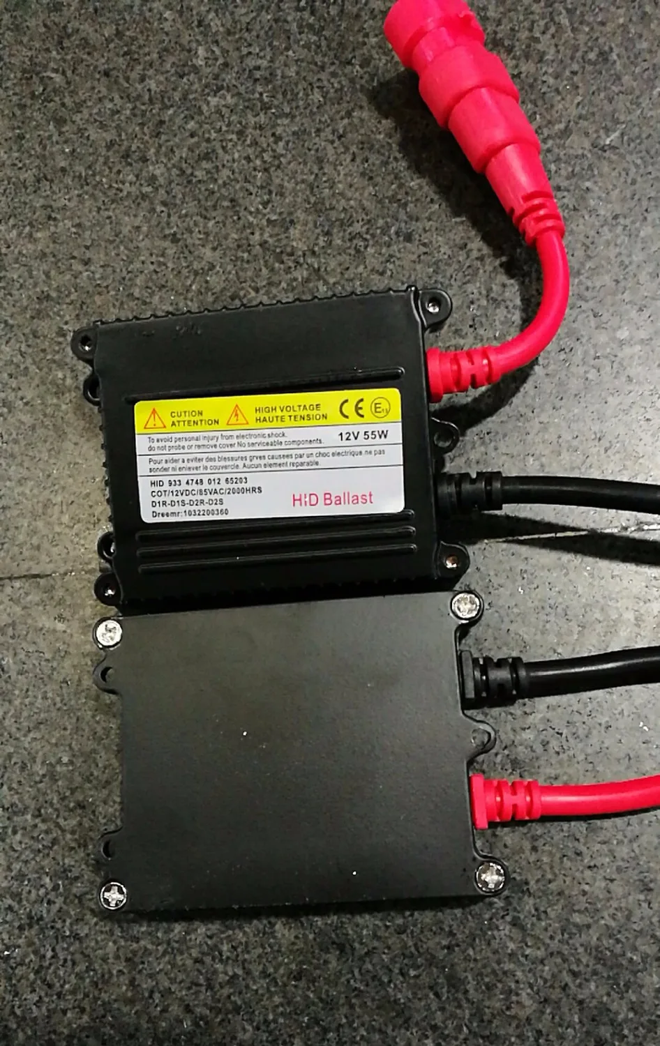 Бесплатная доставка Быстрый Яркий HID балласт 55 Вт старт AC тонкий Xenon высокого