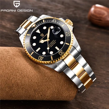 

PAGANI DESIGN Top Luxury Men Watch Fashion Sport Waterproof Sapphire High Quality Automatic Mechanical Watches Relogio Masculino