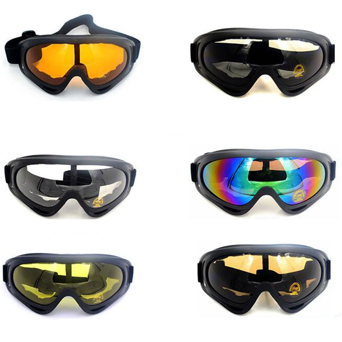 Winter Snow Sports Skiing Snowboard Snowmobile Anti fog Goggles