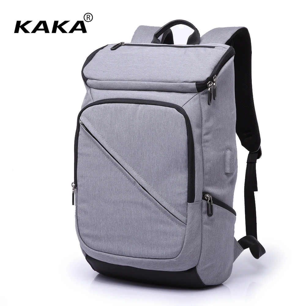 

KAKA 2018 New Unisex Waterproof Casual Backpacks Women Travel Luggage Bag Men Daily School Backpack for 15.6" Laptop Anti-theft