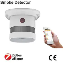 Хороший Смарт безопасности дома zigbee дыма беспроводной датчик Пожарной Сигнализации dxz-zd01