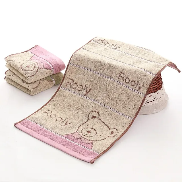 1 pcs 25*50cm Face silk ribbon Towel Soft Cotton Bamboo Fiber for Home