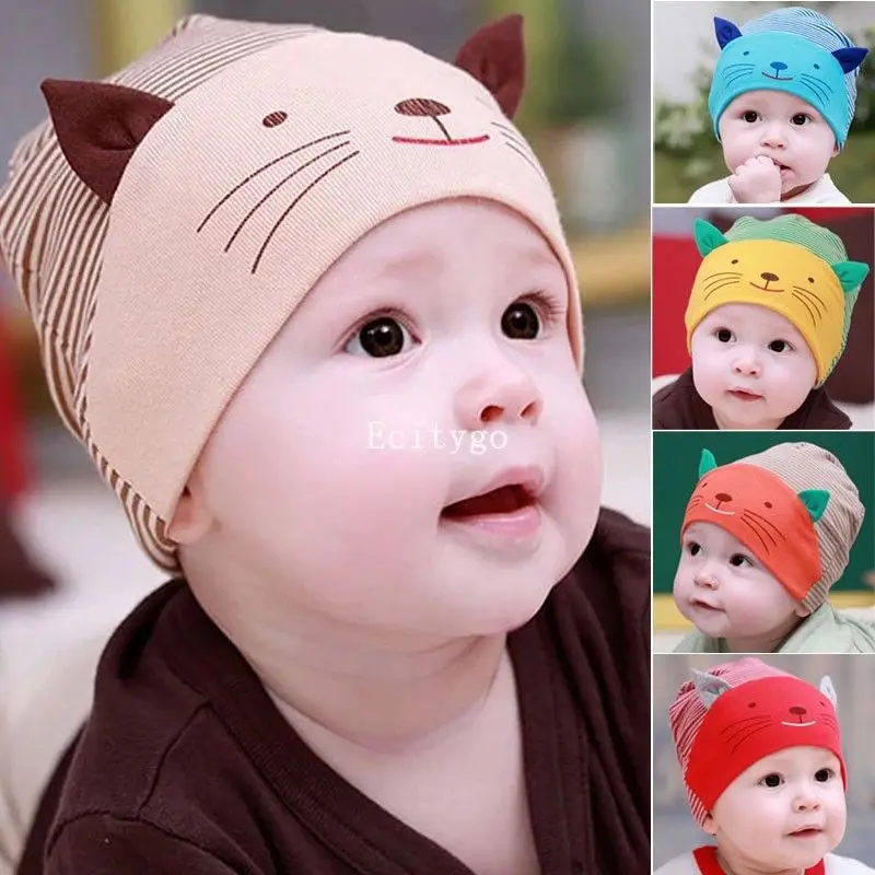 Cute Toddler Beanies For Newborn Children Accessories Warm Cotton Baby Hat
