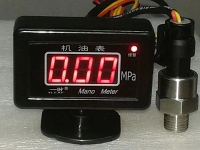 

Pack of 1 Brand New Electric Digital Oil Pressure Gauges Modification Oil Pressure Meters with Sensor for Automobile