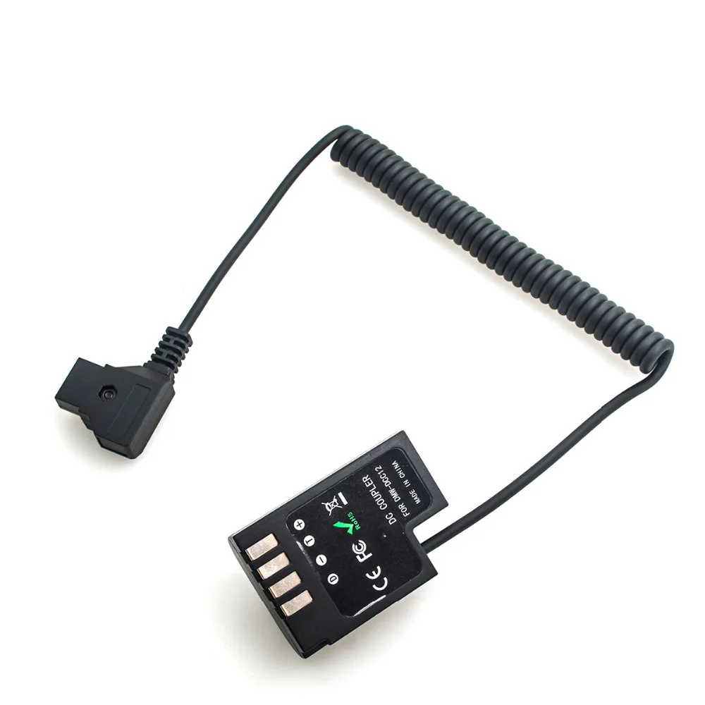 Adaptador de Cabo de Alimentação para Panasonic D-toque para Dcc12 Manequim Bateria Acoplador Gh3 Gh4 Gh5 & Anton Bauer v Montagem Dmw-dcc12 dc Dmc - Image 5