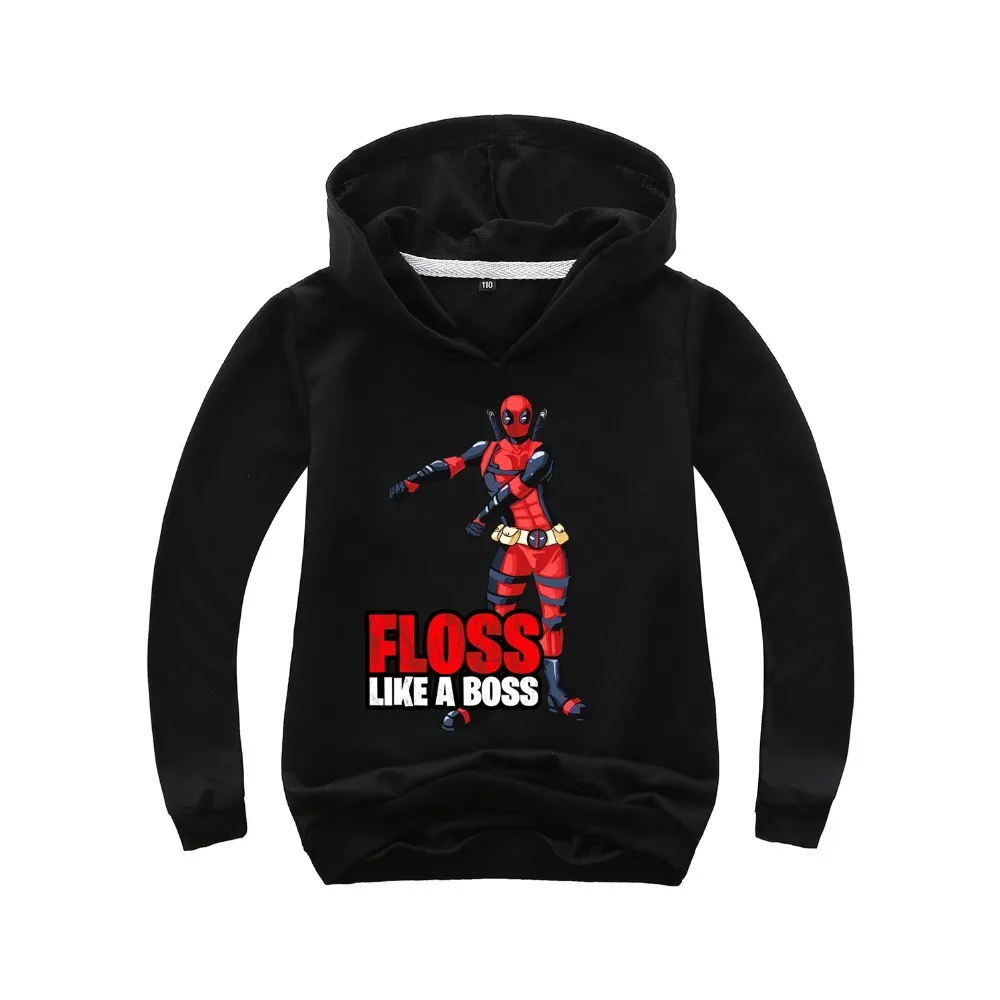 

Hip Hop Floss Like A Boss Clothes Boy Girl Clothes Long Sleeve Fortress Night T Shirt Tops Spring Autumn Fortnight Hoodie Tshirt
