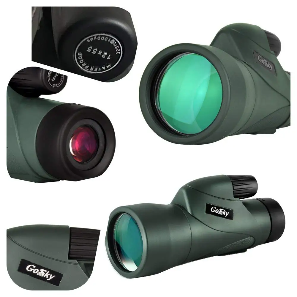 12x55 High Definition Monocular Telescope and Quick Smartphone Holder 12x55 High Definition Monocular Telescope and Quick Smartphone Holder