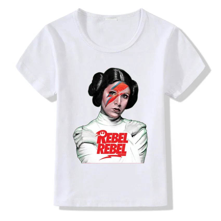 Star Wars T Shirt Kids Summer Tops Harajuku Rebel Printing Boys Girls T-shirt Novelty Funny Tshirt Children Clothing