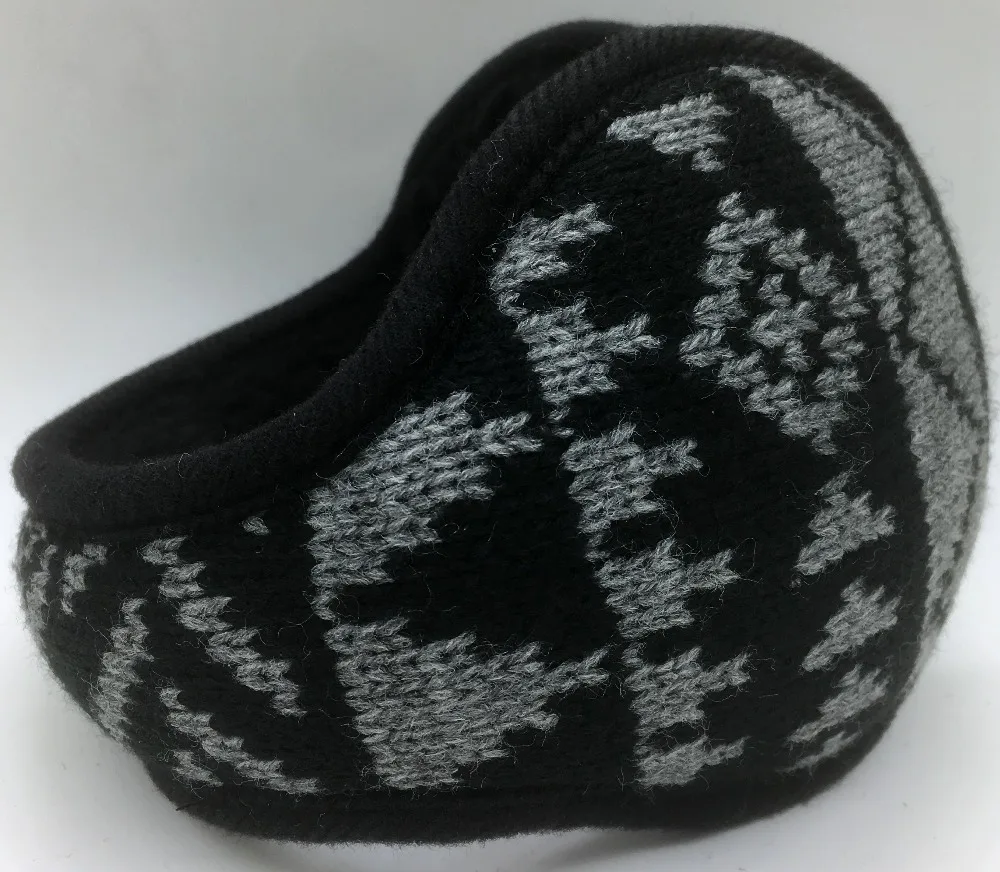 2018 новый стиль зимние теплые регулируемые наушники вязание earcap
