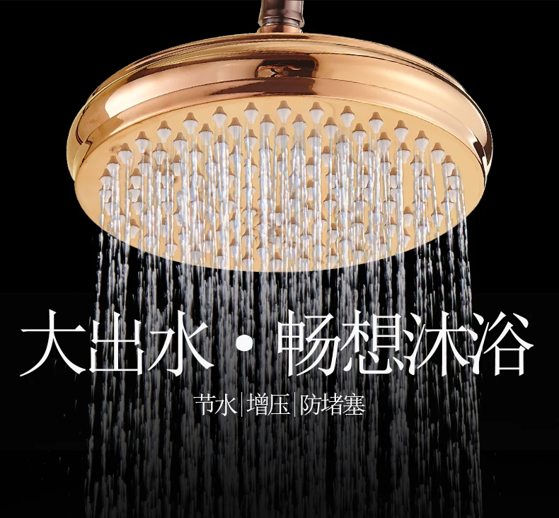 Роскошный специальный ORB вертикальный душ в ванную кран Набор латунный Смеситель для ванны кран с ручной настенный для душа