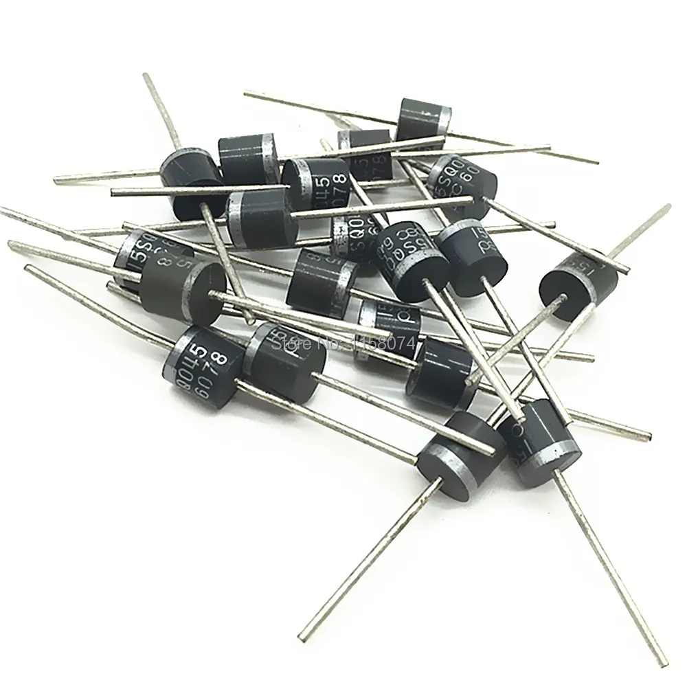 

20pk 15amp Schottky Blocking Rectifier Diode Tv Solar Panel 45v Bypass Blocking Diode 15a High Efficiency For Diy Solar Panel