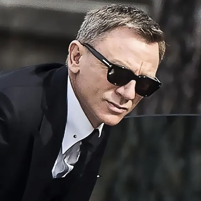 Square Sunglasses Men Women James Bond Classic Fashion Cool Super star