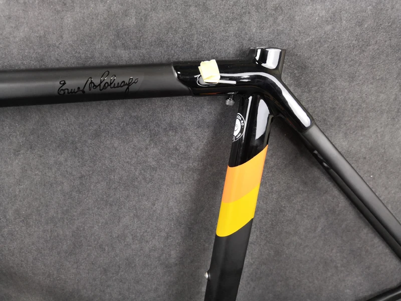 Черные золотые T1100 Colnago C64 карбоновые шоссейные рамы с UD МАТОВЫЕ глянцевые 48 50 52 54