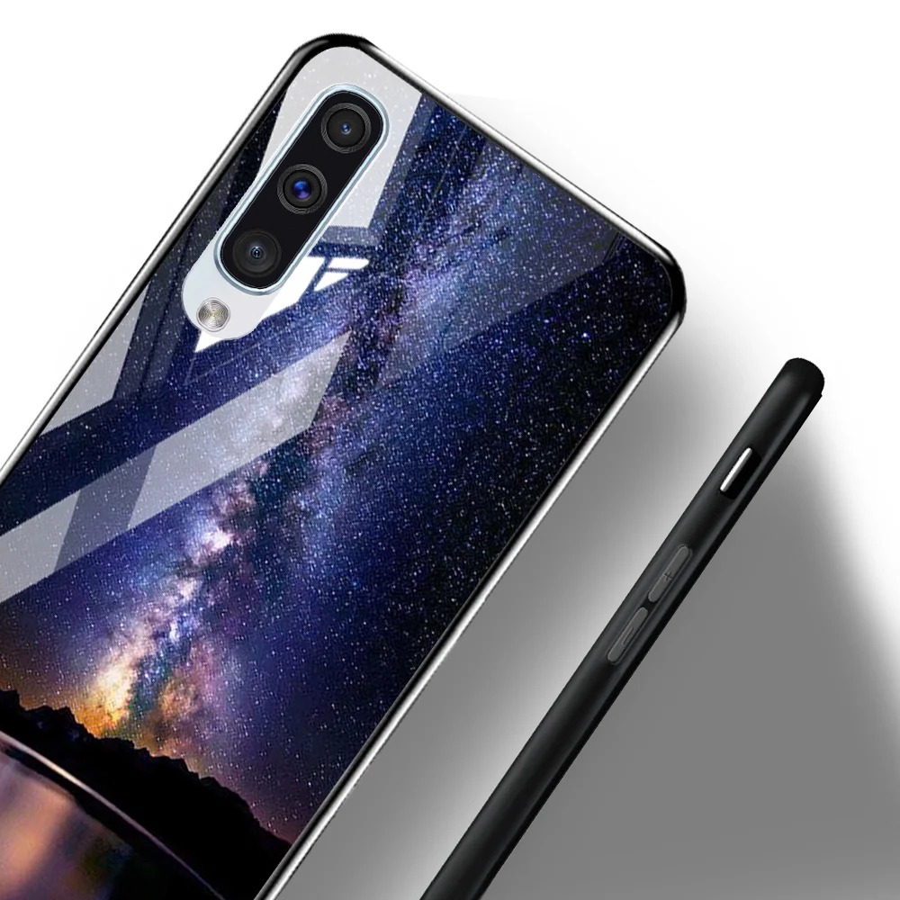 Закаленное Стекло чехол СПС samsung Galaxy A50 A70 A40 A30 A20 A60 A10 A80 A90 5G A50s A20s A10s чехол samsung A7 A8 плюс Чехол