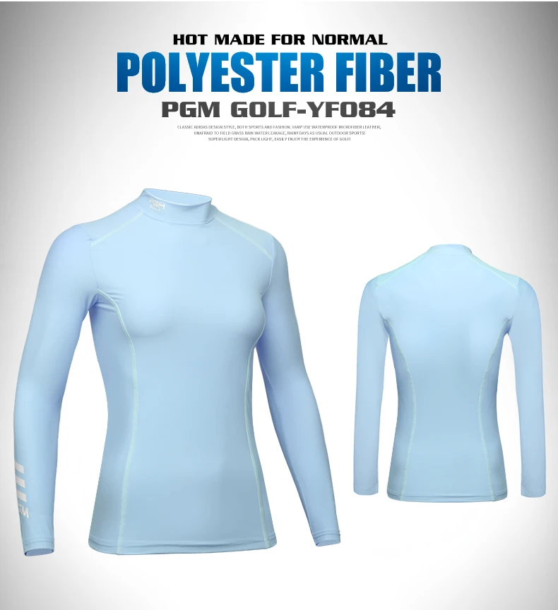 PGM Весна Осень рубашка для гольфа женская спортивная одежда лето, защита от солнца рубашка женская с длинными рукавами дышащая быстросохнущая рубашка