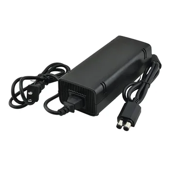 

For 360 AC Adapter Charger 220V Charge Charging Power supply Cord cable for Microsoft XBox 360 x-360 S Slim 135W Power Supply