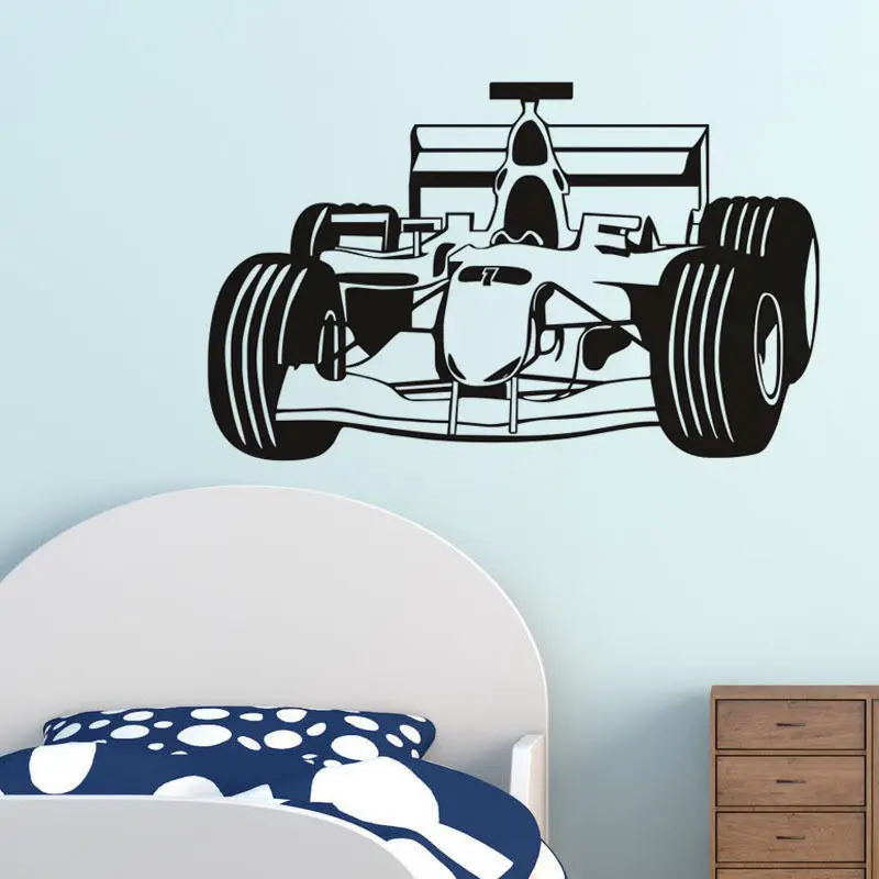 Racing Car Removable Wall Stickers Vinyl Wall Decal Boys Bedrooms Decor