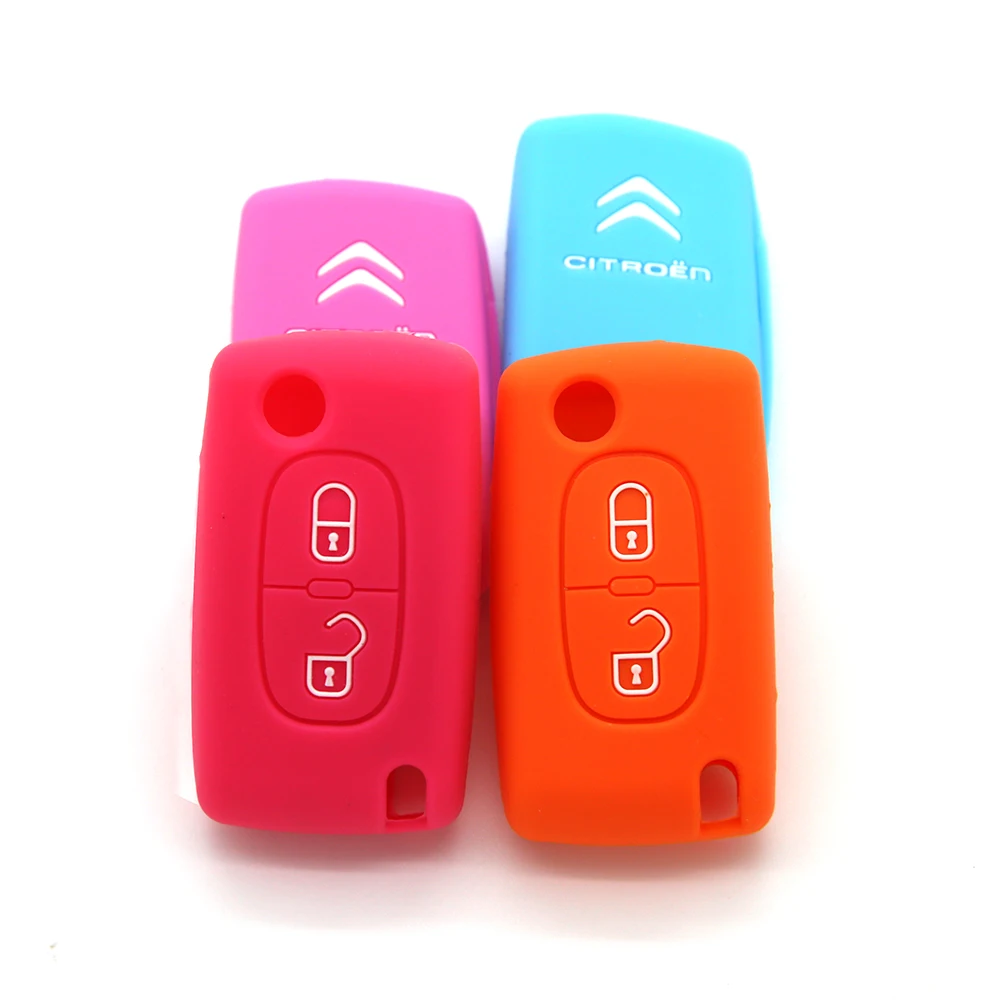 Most popular eco friendly silicon promotional key bag silicone car