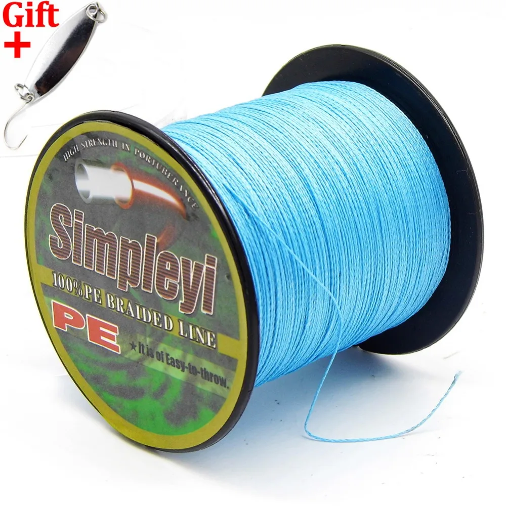 

1000M PE 6LB to 100LB Line Japan Multifilament 100% PE Braided Fishing Line