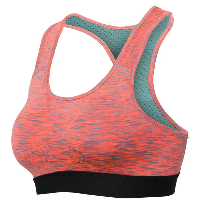 

Women's Built-Up Sports Bra Quick Drying Yoga Bra Top Fitness Vest Jogging Wireless Rims Running Women's Underwear