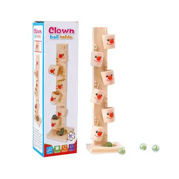 

Hot Baby Kids Wooden Blocks Tree Marble Ball Run Track Game Education Toy WIntelligence Educational Toy Baby Childrens Day Gift