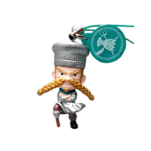 Zeff One Piece Anime Strap Figure Amazing Quality! Great for Collection