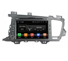 8 “Android 8.0 Stereo Car Radio DVD GPS de Navegação Multimídia para Kia OPTIMA 2011-2015 4 K5 GB RAM WIFI Bluetooth Espelho-link