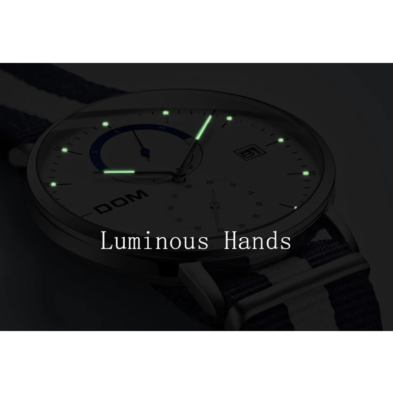 DOM Watches Men Top Brand Luxury Digital Quartz Clock Military Sport Wrist Watches Mens 2019 Relogios 4