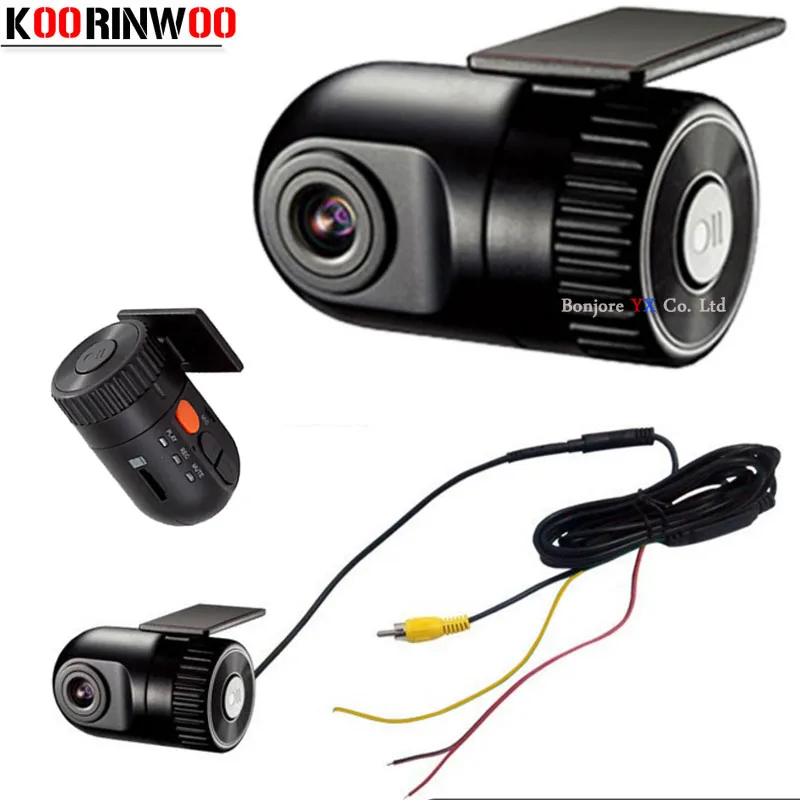 Автомобильный видеорегистратор Koorinwoo HD записывающее устройство для вторичного