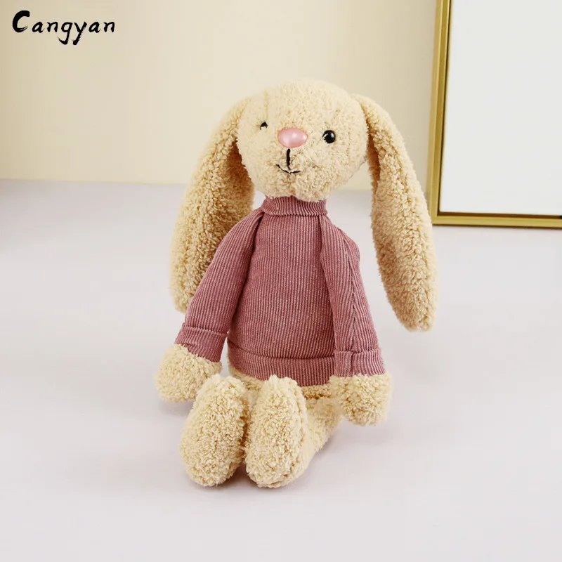 35cm cute long-legged animal plush toy warm heart series doll mice elephant rabbit dog doll children's gifts animals