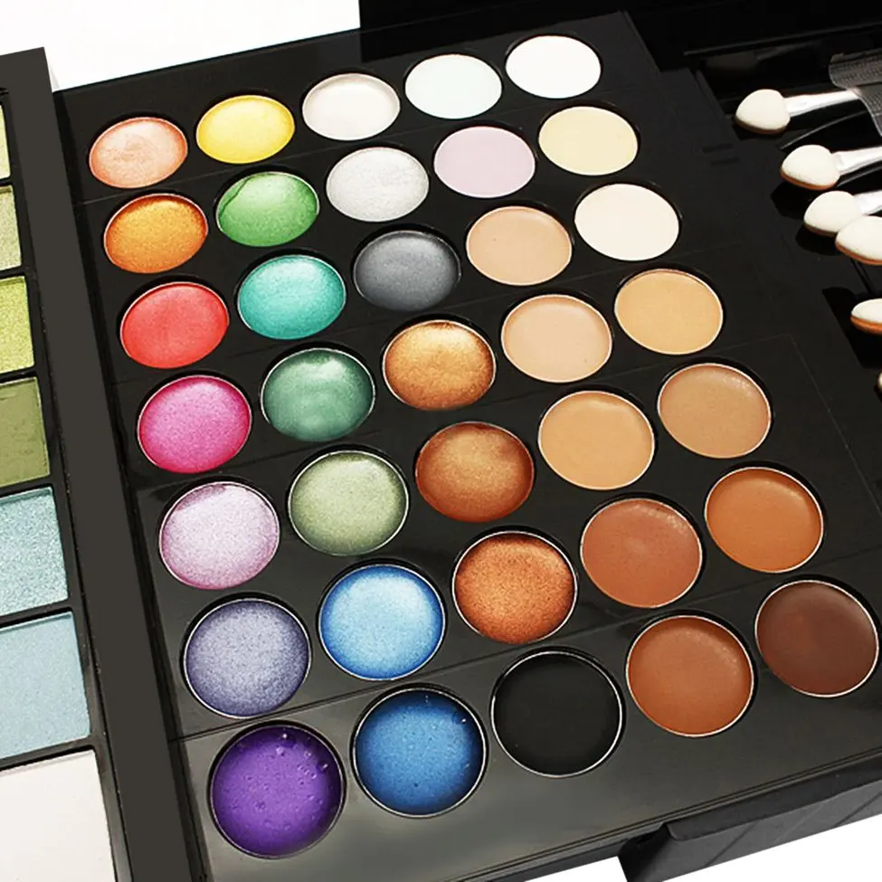 

10Pcs CS Makeup Palette Color Glitters Injections Pressed Eyeshadow Diamond Make Up Eye Shadow Magnet Palette