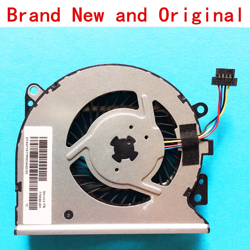 

New laptop CPU cooling fan Cooler radiator Notebook for hp Pavilion ENVY X360 Service PN 779598-001 KSB0705HBA07 series