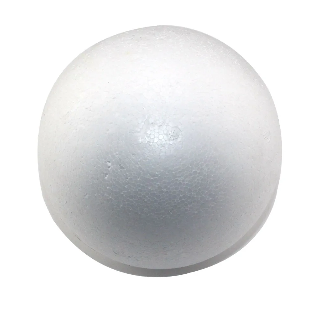 

CCINEE wholesale 3cm natural white styrofoam round balls for DIY and nylon stocking flower accessories(100pcs/lot)