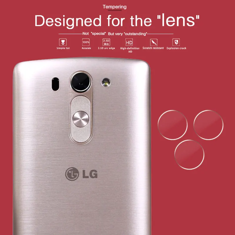 Accessory Back Camera Lens Screen Protector For LG G3MINI G3 BEAT Tempered Glass Film Guard Sheild Rear Cover | Мобильные телефоны