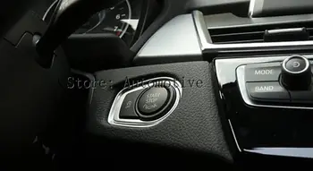 

ABS Chrome Engine Start Ring Cover Trim For BMW 3 Series f30 2013 2014 2015 Car Accessories