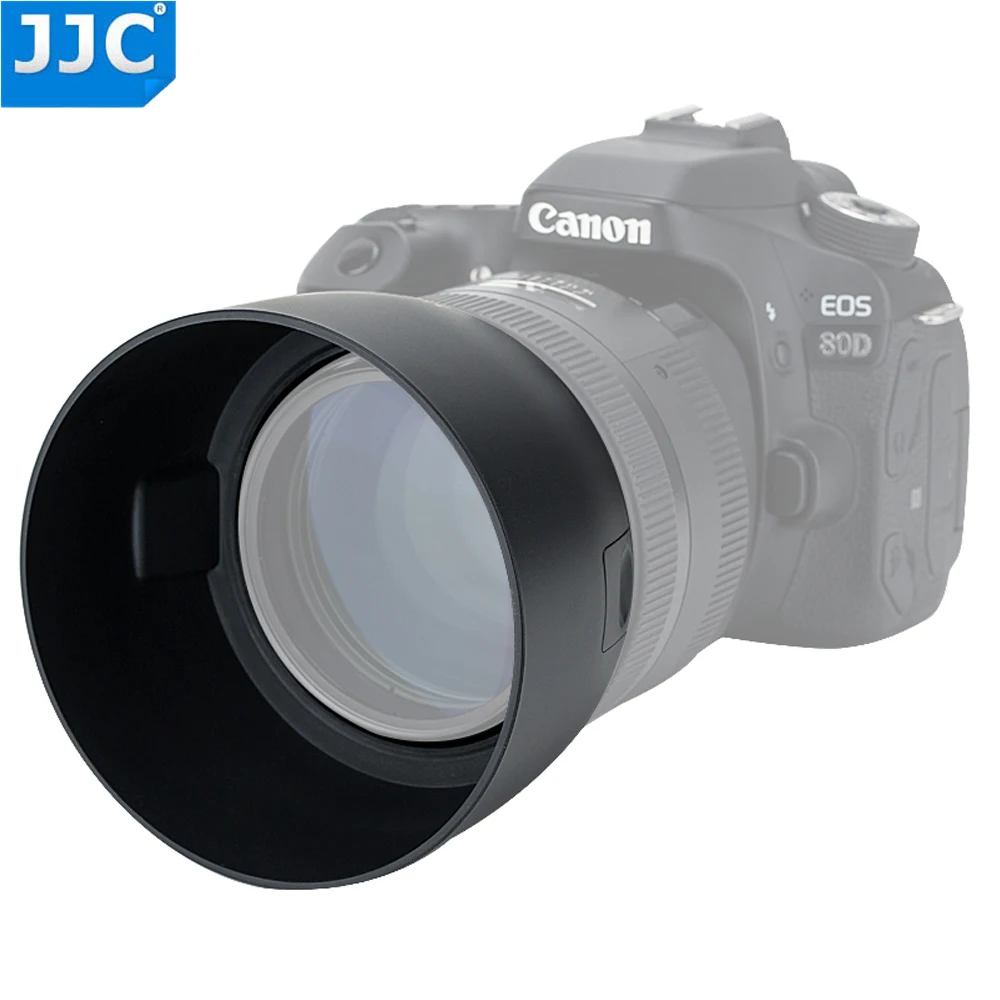 JJC аксессуары для камеры DSLR черная бленда объектива Canon 85 мм f/1.2L USM/EF II USM|Бленды| |