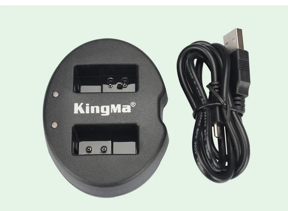 KingMa двойной(двойной) для Nikon EN-EL20 Цифровое зарядное устройство для Nikon Coolpix A J1 J2 J3 S1 AW1 V3 MH-27 батареи
